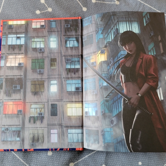 Signed Fairyloot IMMORTAL LONGINGS by Chloe Gong book with stenciled edges - Picture 5 of 9